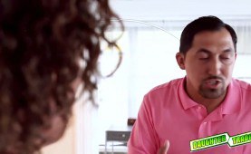 Horny daddy plowing Kitty Catherines warm pussy