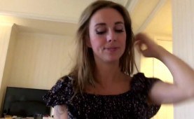 History teacher sucking my dick in hotel room