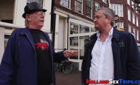 Amsterdam pro rides clients cock