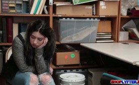 Horny Craving Stepdad Fucks Stepdawter Roughly in the Office