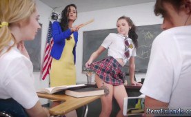 Lesbian truth or dare xxx After School Detention