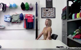 Bustylicious MILF thief Amber Chase gets a fuck punishment