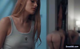 Incredible lesbian sex with hot teens