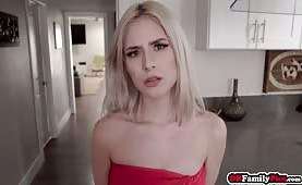 My stepsisters seduce and fuck me on valentines day