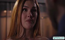 TS Daisy Taylor analed her new guy