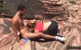 Busty Mom Enjoys A Good Doggystyle Banging In The Outdoors