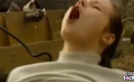 Luscious European Babe Pumped Full Of Dick At A Truck Stop