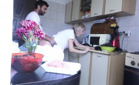 AmateurPorn Amateur Wife Cooking Fucked By Hubby Part1