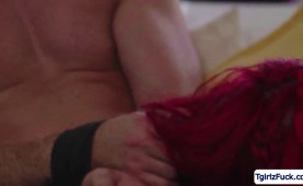 Stepmom ts Foxxy anal bareback hardcore