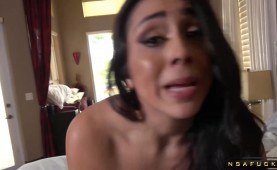 Cheating Wife Gets Caught and Threesomed