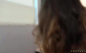 Cougar Fucks StepSon Friend In Front Of Her Cuck Husband