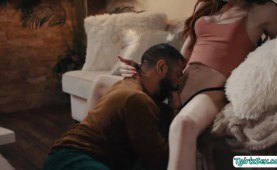 Trans Tori Easton interracial bareback