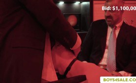 Petite Cole enjoying every inch of his masters big cocks