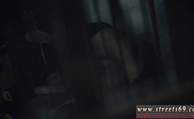 Amateur teen group outdoor Left behind at a house