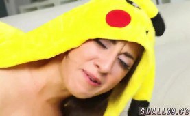 Extreme small petite teen Poke Man Go!