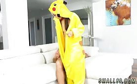 Quick blowjob cum in mouth Poke Man Go!