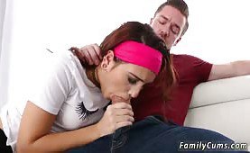 Girl sounding cock Scary Movies With Stepbro