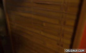 Teen swimming pool cabin Easing Daddys Tension