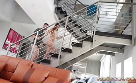 Seduced teen blowjob and cum on stomach She Is Not