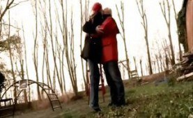 Russian teen fucked by her older neighbour