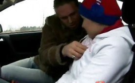 Sex in the front seat of the car