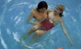 Cute teens experimenting