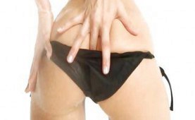 Busty milf gets covered in oil