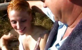 Teen eats berries that gets her horny