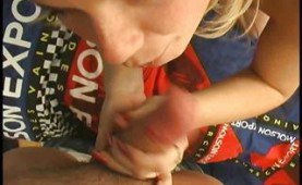 Upclose oral action