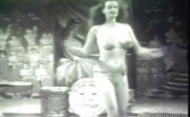 Vintage exotic dancer