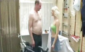 Teen fucks her neighbour